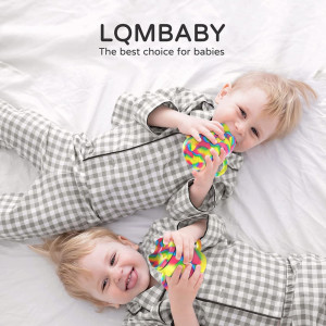 Set de 4 cani pentru copii LQMBABY, silicon, multicolor, 237 ml