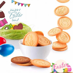 Set de 6 forme pentru biscuiti Keepaty, ABS, verde, 12 x 5,9 cm / 4,8 x 4,8 cm