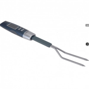 Termometru electronic pentru carne cu furculita, 34 x 3.8 cm