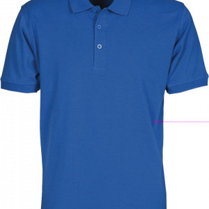 Tricou cu guler Payer Wear, bumbac, albastru, marimea XS