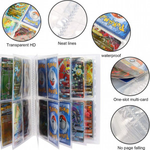 Album foto cu Pokemon Uniguardian, polipropilena/carton, multicolor, 240 piese