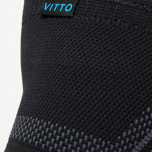 Genunchiera VITTO, spandex, negru, S