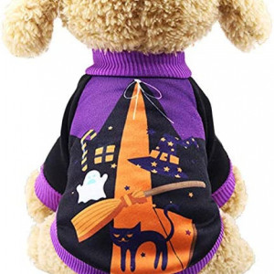 Haina pentru caine Idepet, bumbac, multicolor
