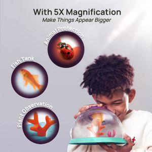 Kit de explorare pentru copii Science Can, plastic, multicolor, 13,9 x 22,3 cm