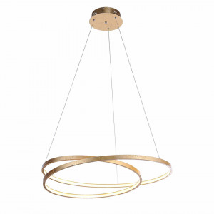 Lustra tip pendul LED Roman Circle otel, diametru 72 cm, 1 bec, 230 V, 44 W