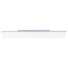 Plafoniera Canvas I, LED, metal/plastic, alba, 25 x 6 x 100 cm, 29w