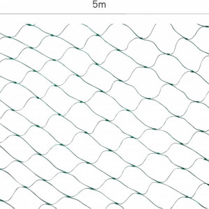 Plasa de protectie impotriva pasarilor in gradina Generic, plastic, verde, 4 x 5 m