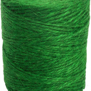 Rola de snur ANSIO, iuta, verde, 152 m