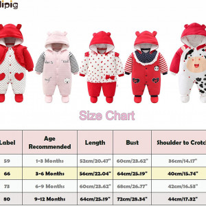 Salopeta pentru copii Balipig, rosu/albastru/alb, bumbac, 9-12 luni