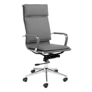 Scaun de birou Premier, pivotant, reglabil pe inaltime, gri, 120 x 57 x 66 cm