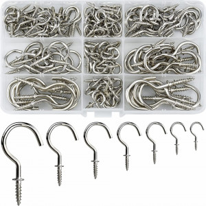 Set de 150 suruburi Wandefol, otel aliat/otel carbon/cupru, argintiu, 17,2 x 9,8 cm