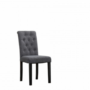 Set de 2 scaune Fabio, gri, 93 x 44 x 56cm