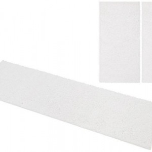 Set de 3 covoare pentru dormitor Shaggy 30 Home Affaire, 2x80/150,1x80/340, alb