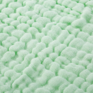 Set de 5 prosoape de fata pentru bebelusi Minimoto, bumbac, verde, 280 x 280 mm
