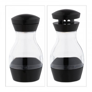 Set de 8 recipiente pentru condimente cu suport Symple Stuff, plastic, 17 x 19 x 19 cm