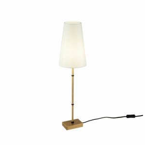 Veioza Reba, metal, alama/alb, 60 x 16,5 x 16,5 cm