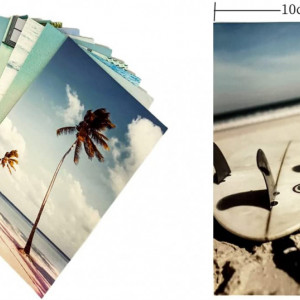Colaj foto TUNAON, 70 piese, carton, multicolor, 10 x 15 cm