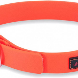 Curea pentru caini Ultrahund, plastic/tesatura, portocaliu, 50-60 cm