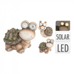 Decoratiune solara Karll testoasa, 31 x 19 x 35 cm