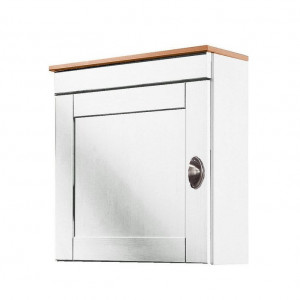 Dulapior suspendat Oslo Toscana, lemn masiv pin, 50/29/55 cm