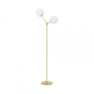 Lampadar Aurelia din metal, auriu, H 155 cm