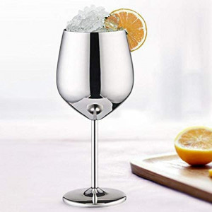 Pahar DLD, otel inoxidabil, argintiu, 21,5 cm, 550 ml