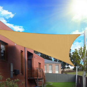 Parasolar FLY HAWK, textil, nisipiu, dreptunghi, 2,45 x 183 cm