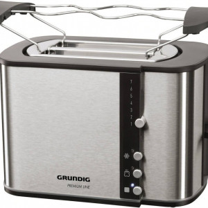 Prajitor de paine Grundig TA 5260, oțel inoxidabil / negru