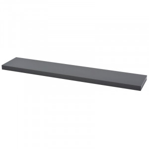 Raft de perete Aanis, lemn, gri, 3,87 x 118 x 23,5 cm