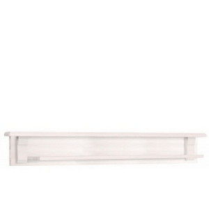 Raft de perete Home Affaire, lemn, alb, 24,5 x 144 cm