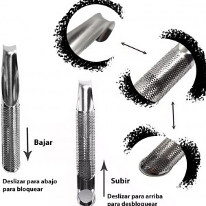Set de 2 piese pentru ceai Filo, otel inoxidabil, argintiu, 14,8 x 2 cm
