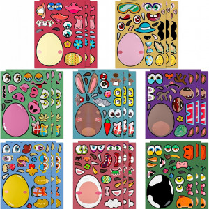 Set de 24 coli de autocolante pentru Paste Qpout, hartie, multicolor