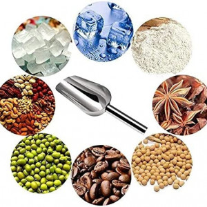 Set de 4 dozatoare de alimente JZK, otel inoxidabil, argintiu, 22 cm x 8 cm