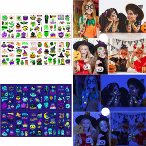Set de vesela de 69 piese pentru halloween Metaparty, hartie, multicolor