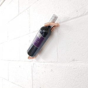 Suport Yoselin, pentru 1 sticla de vin, 13 x 29 x 6,5 cm