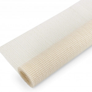Banda anti-alunecare pentru covoare SXYHKJ, PVC, alb, 80 x 180 cm