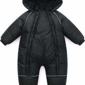 Costum de zapada pentru copii Lobmouse, negru, textil, 18-24 luni