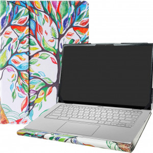Husa de protectie pentru laptop Alapmk, compatibil cu ASUS Chromebook C14NA series de 403" , piele PU, multicolor