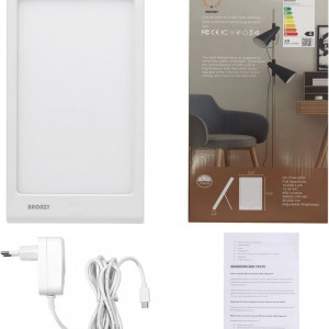 Lampa de terapie BRONZY, LED, alb, 13,9 x 24,1 cm