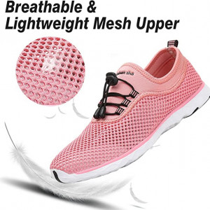Pantofi sport pentru femei SAGUARO, plasa/EVA/TPR, roz, 45
