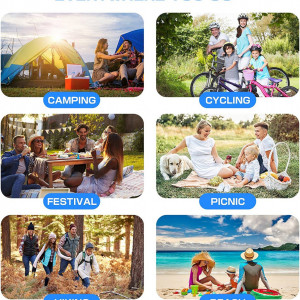 Patura pentru picnic SAMIT, poliester, multicolor, 165 x 220 cm