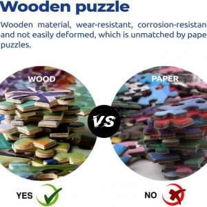Puzzle cu 500 de piese Kunyuancb, gradina, multicolor, hartie, 52 x 38 cm