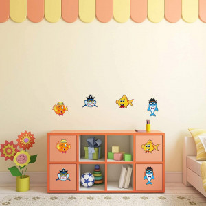 Set de 24 foi cu autocolante pentru copii Zerhok, multicolor, PVC, 21 X 14,5 cm