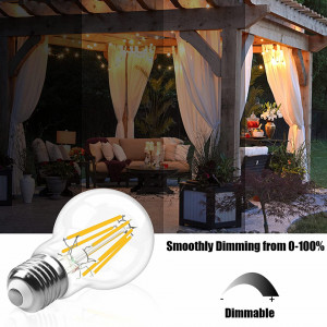 Set de 5 becuri E27 DoRight, LED, 8W, 6000K