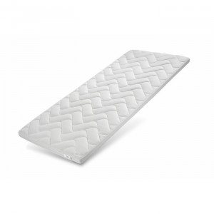 Topper Blekinge, spuma, alb, 200 x 180 cm