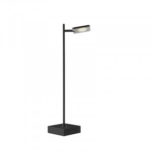 Veioza Beaudin, metal, negru, 56 x 12 x 12 cm
