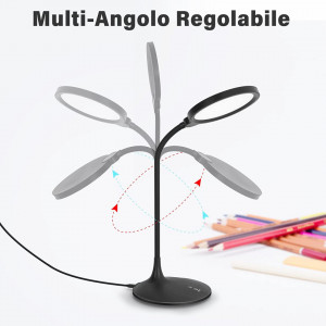 Veioza PEROBETA, alb, LED, 3500-5500 K, 10 W, 50 cm