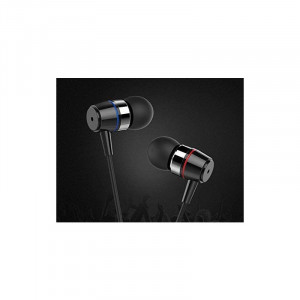 Casti audio cu microfon DAIXI, mufa 3,5 mm, negru