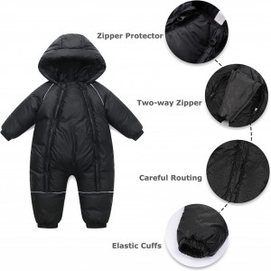 Costumas pentru bebelusi Balipig, poliester, negru, 9-12 luni