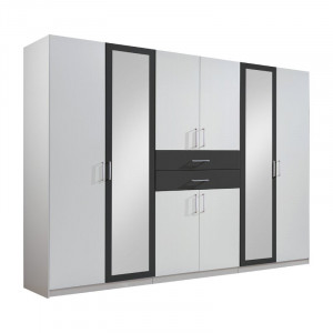 Dressing Niviarsiaq, alb/antracit, 210 x 270 x 58 cm